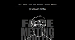 Desktop Screenshot of jasonarimoto.com